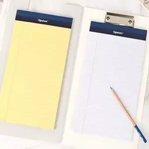시그니처 리갈패드 A4 노랑 5p 줄공책 라인 직장인 (KYR-WFIVZW5)