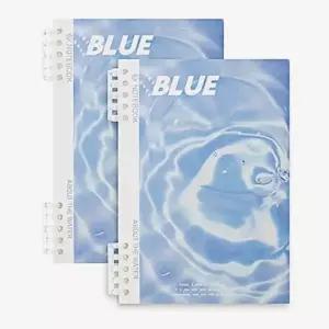 A5 유선 루스리프 노트 블루 2p 60매 펼침 양면 (KYR-WFK8PVS)