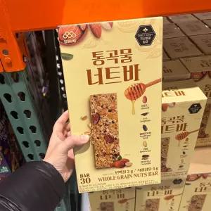 코스트코 엄마사랑 통곡물 너트 프로틴 바 690g(23g x 30개입) 에너지바 헬스 간식 단백질보충
