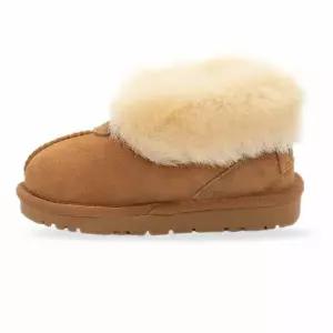 [하프클럽/핏플랍]오즈웨어 호주 어그 키즈 아드리안 방한 털 앵클부츠 OB713K-CHESTNUT