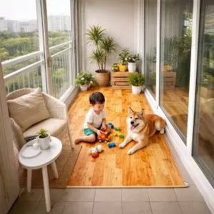 국산 보온매트 층간소음방지 쿠션매트 1mx2m 냉기 습기차단 거실 베란다 놀이방 발코니용