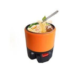 충전식 냄비 회전멀티쿠커 간편 멀티쿠커 오렌지 고전력 5세대 볶음 압력 조리