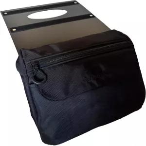 쿠시포켓 휠체어 가방 ？ 자석 포켓과 지퍼가 달린 대형 보관 - 앞 또는 뒤에 걸 수 있는 액세서리 수동 및