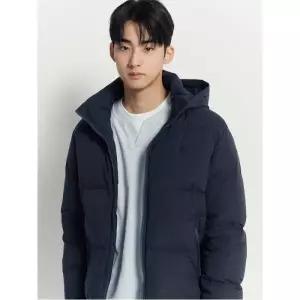 [국내백화점]  빈폴 멘 베이직 구스 다운  네이비 BC4X38O05R 따뜻한  패딩