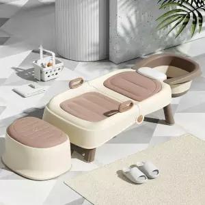 샴푸 의자 임산부 접이식 샴푸베드 목욕 머리감는 누워서 성인용 휴대용