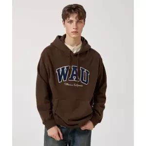 매장정품 후아유 WHO.A.U Corduroy Big Patch HoodieBrushed WHMHF4T22U 144400