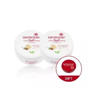 [신세계라이브쇼핑][글리솔리드] 슈퍼 소프트 크림 200ml X 2개 + 글리세린 크림_20ml 증정