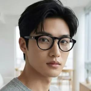 [몽클레르]몽클레어 안경테 ML5054 001 블랙 명품 라운드 뿔테 남자 여자