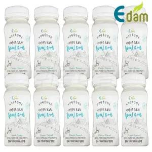[G]이담 산양 프로틴 플레인 요구르트 120ml x 10개