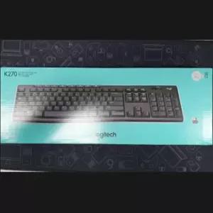 로지텍코리아 K270 무선키보드 (개봉미사용중고) /밀알