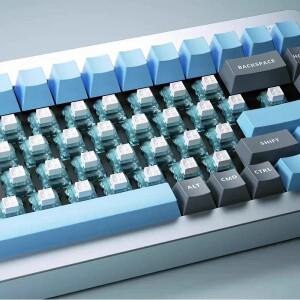 카일 아틱 폭스 스위치 택타일 클릭키 5핀 RGB MX 기계식 게이밍 키보드용 핫스왑 프리루브드 PC 커스텀