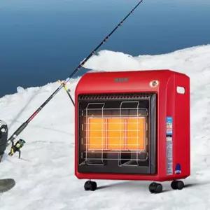 가스 난로 2색 업소용 난방기 대형 가스히터 카페 도시