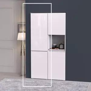 내가 원하는 컬러 픽 비스포크 키큰 480 틈새 수납장 U222R (착불)