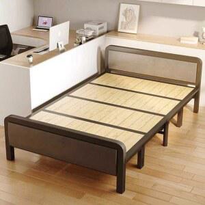 폴딩 접이식 원목 폭100CM 사무실 프레임 기본 이동식 철골 벤치