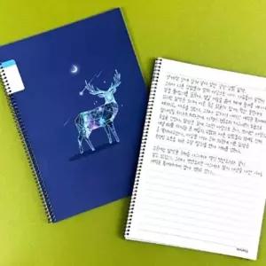 초등학생공책 공부공책 초등 무제 좁은칸 남 (KYR-WFKH960)