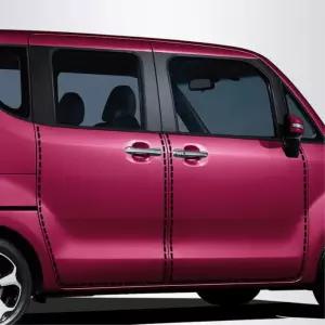 레이 차량용 바느질 점선 포인트 스티커 스크래치커버