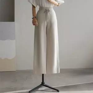 (안나앤플러스) 브레민 슬릿 스트링 팬츠[팬츠ECZ82] 빅사이즈