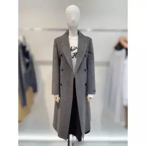 갤러리아 시슬리 (25겨울) 메리 헤링본 테일러드 더블 롱 코트 SACT45561 MG