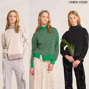 [까이에 아뜰리에] 26SS 소프트 텐션 볼륨 블라우스1종