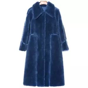 양털 양면착용 리버시블 털코트 루즈핏 아이보리 시어링