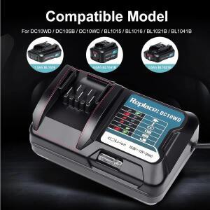 DC10WD BL1015 배터리 충전기 MAKITA 10.8V 12V BL1021B FD05 DT03 RJ03Z SH02Z PH04Z DC10SB 교체