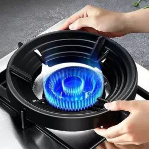 가스 레인지 바람막이 캠핑용 휴대용 부르스타 가스 버너 바람막이 방풍 난로 방풍링 커버 렌지