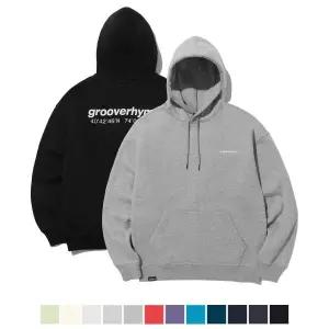 그루브라임 GROOVE RHYME 유니 C100 3단쭈리 - LOCATION 후드 세미오버핏 LRARCTH732P 146427