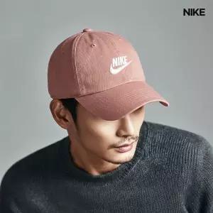 [나이키] 언스트럭처드 핑크 화이트 남자 여성 볼캡 여행 모자 FB5368-688