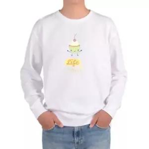 그래픽티셔츠 기모맨투맨 달콤한 인생 스윗 케이크 체리 컵케이크