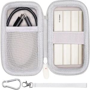 삼성 T7/T7 쉴드/T9 휴대용 SSD 솔리드 스테이트 드라이브 1TB 2TB 4TB 하드 EVA 반 방수 보관 여행 가방