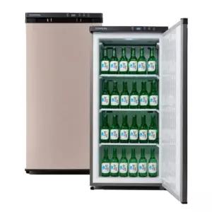 스타리온 SF-W158FICS 샴페인 실버 간냉식 소주냉동고 살얼음 주류 슬러시 냉장고