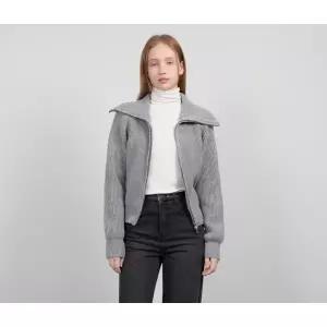 [롯데백화점]시스티나 카라 집업 와이드 가디건-ASKCDO41050