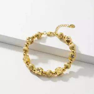 프리미엄 은도금 힐링 행운 불교 염주 팔찌 선물용 보증서 포함