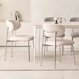 제이픽스 니케 패브릭 디자인 체어 카페 인테리어 철제 식탁의자