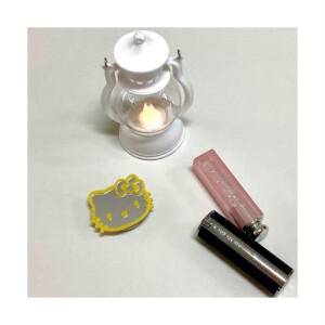 디어민 키티 미러 그립 스마트톡 핸드폰 거치대