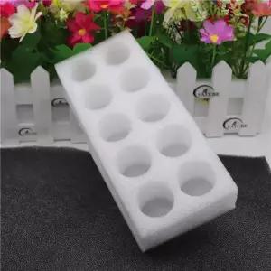 FATUBE 화이트 버퍼 코튼 포장재 깨지기 쉬운 유리 제품용 튜브형 컵 및 볼 SKY SOLO 3.5ml / PLUS 8ml