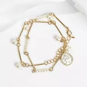 팔찌 트레져 초커 코인 겸용 목걸이 WD2B422