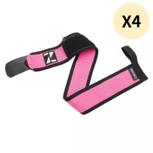 제로투히어로 헬스 손목 보호대 붕대 랩 슬림 핑크 X4 BNS