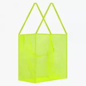 숄더백 비치백 메쉬 형광그린 물놀이가방 모래놀 망사 물놀이가방 여름가방
