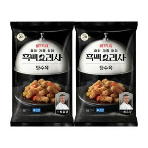CJ 고메 흑백요리사 탕수육 390g, 2개