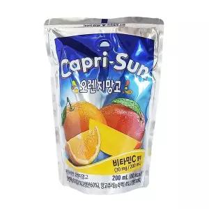 카프리썬 오렌지망고 200ml x 10팩 / 주스 음료