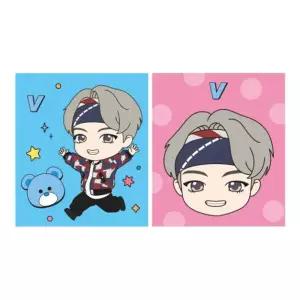 [아트박스]/하비스스퀘어 BTS 타이니탄 뷔 보석십자수 스티커 9.5x11cm