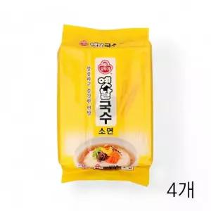 WL 오뚜기 옛날국수 소면 3kg X 4개 대용량 업소용 식당용식자재 비빔소면 비빔국수