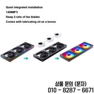 JONSBO ZA 140/420 케이스 냉각 팬 140mm ARGB 3 연결된 본체 PWM 저소음 가능 블레이드