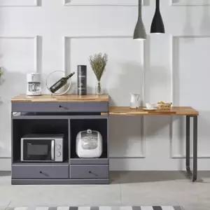 리젠우드H 시리아 1000 원목 식탁 겸 수납장