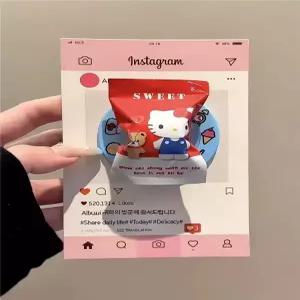 HelloKitty 헬로키티 사탕봉지 그립톡 휴대폰 맥세이프 핸드폰 거치대 스마트폰 태블릿