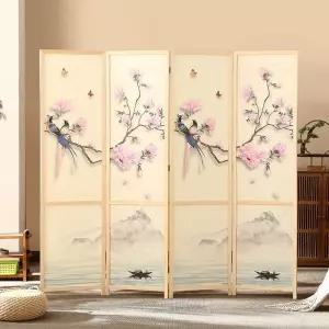 돌잔치병풍 제사용 화조도 고급 백일 칸막이 돌상