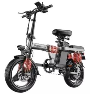 피닉스 배달 48V 접이식 출퇴근 pas 전기자전거