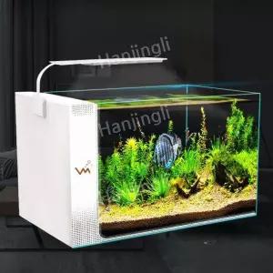 새로운신형초백유리자동환수자체순환측면필터가정용거실생태어항수족관패키지풀세트유리청소편리한관리(1)