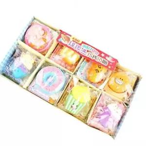 ( )말랑 디저트 베이커리 스퀴시 키링 모형 장식 (16개세트)